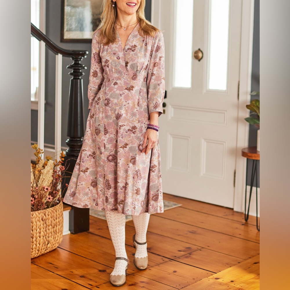APRIL CORNELL Floribunda Tea Dress Size XXS(4-6)